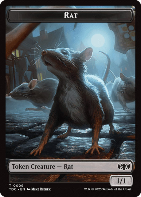 Rat (9) — Tarkir: Dragonstorm Commander