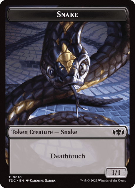 Snake (10) — Tarkir: Dragonstorm Commander