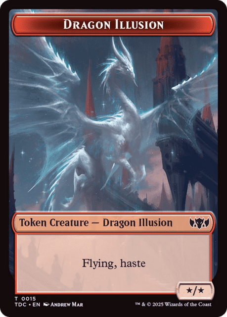 Dragon Illusion (15) — Tarkir: Dragonstorm Commander