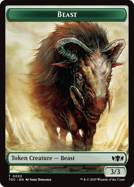 Beast (20) — Tarkir: Dragonstorm Commander