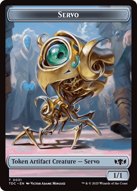 Servo (31) — Tarkir: Dragonstorm Commander