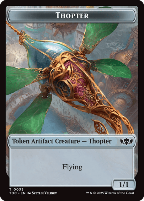 Thopter (33) — Tarkir: Dragonstorm Commander