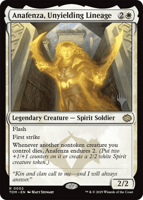 Anafenza, Unyielding Lineage (2) — Tarkir: Dragonstorm Promos