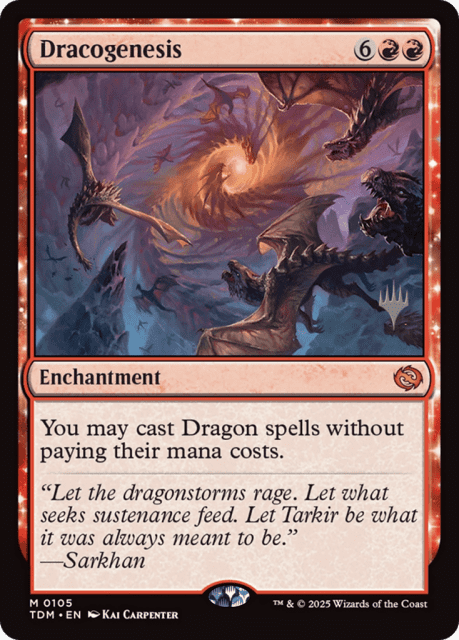 Dracogenesis (105) — Tarkir: Dragonstorm Promos