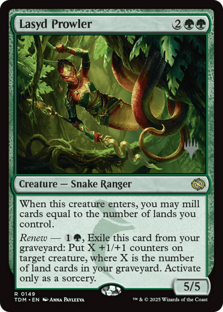 Lasyd Prowler (149) — Tarkir: Dragonstorm Promos