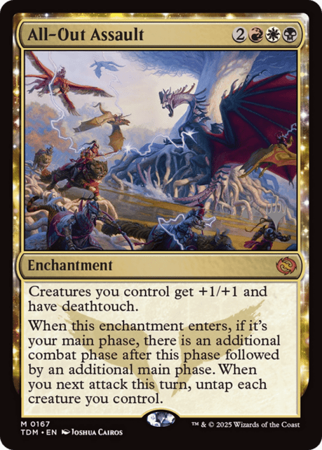 All-Out Assault (167) — Tarkir: Dragonstorm Promos