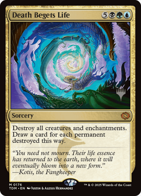 Death Begets Life (176) — Tarkir: Dragonstorm Promos