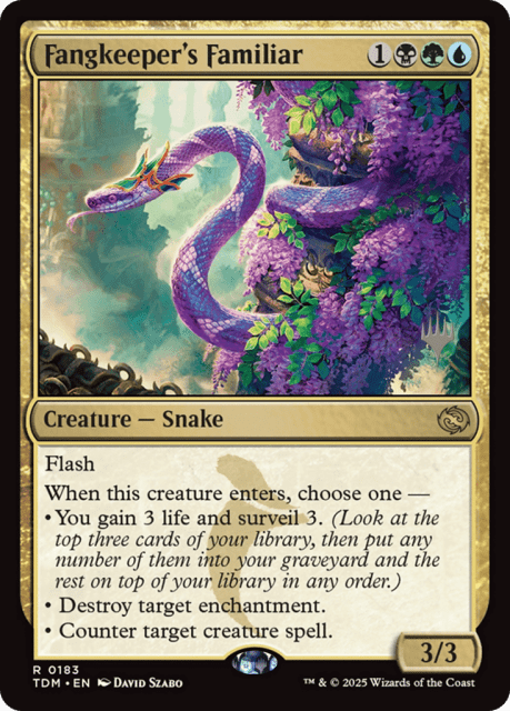 Fangkeeper's Familiar (183) — Tarkir: Dragonstorm Promos