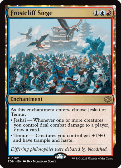 Frostcliff Siege (187) — Tarkir: Dragonstorm Promos