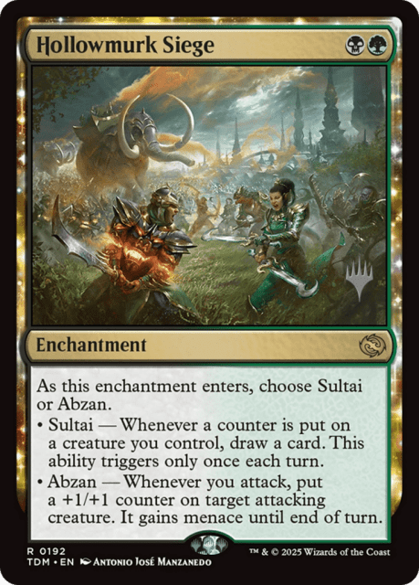 Hollowmurk Siege (192) — Tarkir: Dragonstorm Promos