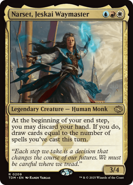 Narset, Jeskai Waymaster (209) — Tarkir: Dragonstorm Promos