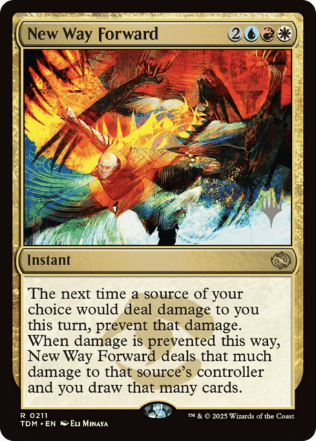 New Way Forward (211) — Tarkir: Dragonstorm Promos