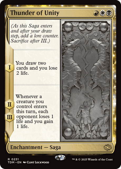 Thunder of Unity (231) — Tarkir: Dragonstorm Promos