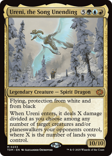 Ureni, the Song Unending (233) — Tarkir: Dragonstorm Promos
