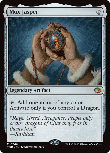 Mox Jasper (246) — Tarkir: Dragonstorm Promos