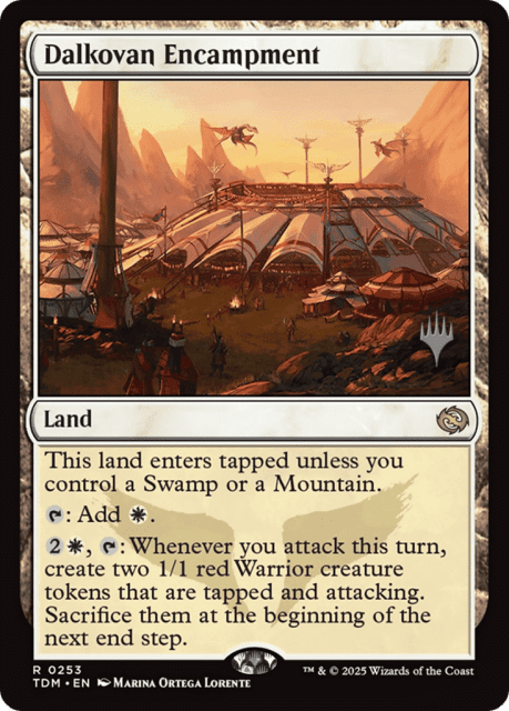 Dalkovan Encampment (253) — Tarkir: Dragonstorm Promos