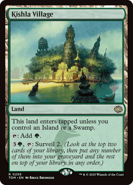 Kishla Village (259) — Tarkir: Dragonstorm Promos