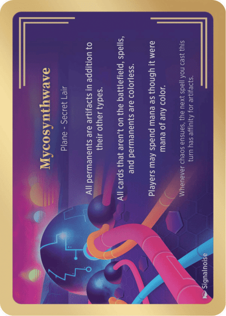 Mycosynthwave (8) — Secret Lair Showcase Planes