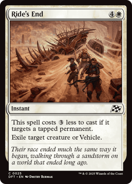 Ride's End (25) — Aetherdrift