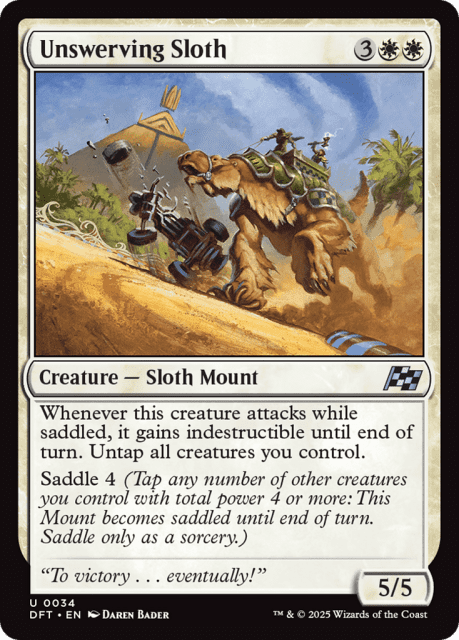 Unswerving Sloth (34) — Aetherdrift