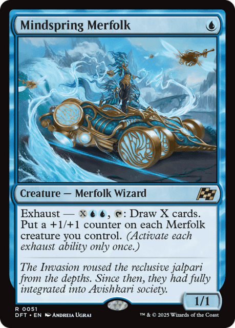 Mindspring Merfolk (51) — Aetherdrift
