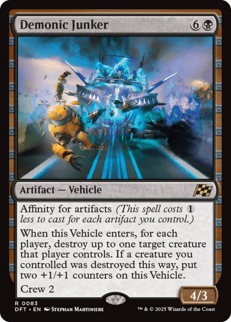 Demonic Junker (83) — Aetherdrift