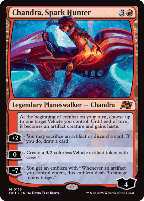 Chandra, Spark Hunter (116) — Aetherdrift