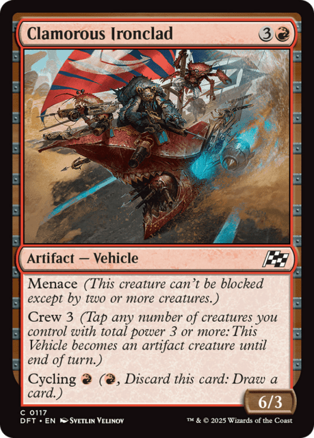 Clamorous Ironclad (117) — Aetherdrift