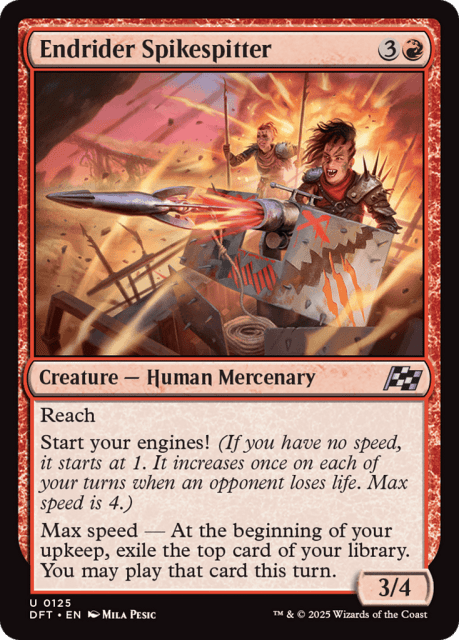 Endrider Spikespitter (125) — Aetherdrift