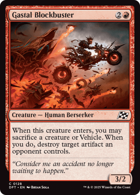 Gastal Blockbuster (128) — Aetherdrift