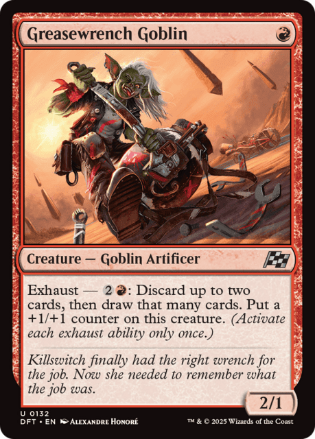 Greasewrench Goblin (132) — Aetherdrift