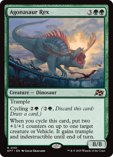 Agonasaur Rex (151) — Aetherdrift