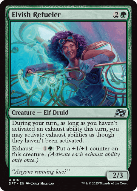 Elvish Refueler (161) — Aetherdrift
