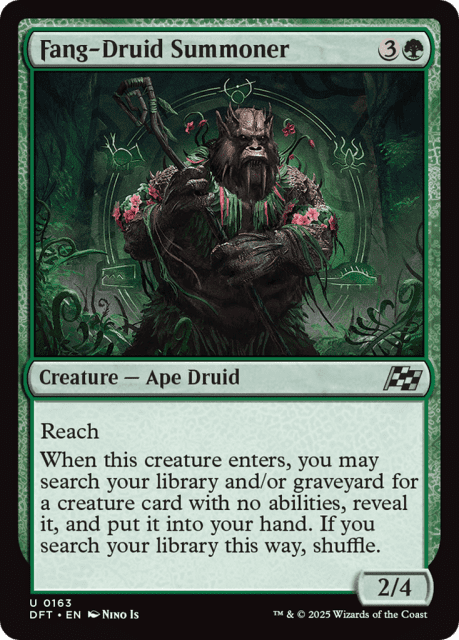 Fang-Druid Summoner (163) — Aetherdrift