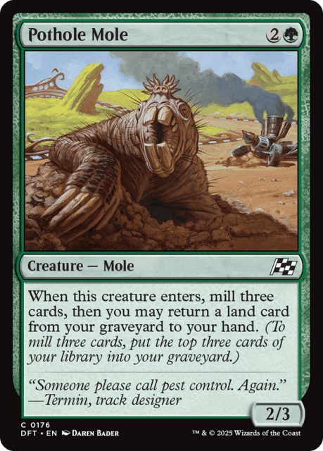 Pothole Mole (176) — Aetherdrift