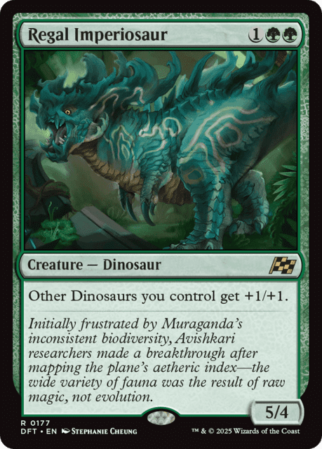 Regal Imperiosaur (177) — Aetherdrift
