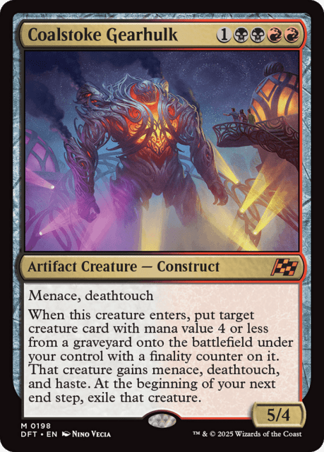 Coalstoke Gearhulk (198) — Aetherdrift