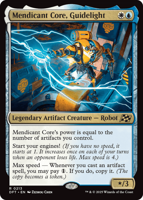 Mendicant Core, Guidelight (213) — Aetherdrift