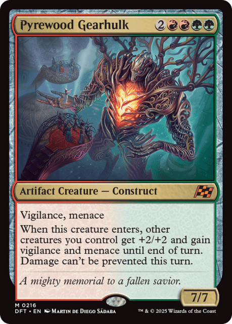 Pyrewood Gearhulk (216) — Aetherdrift