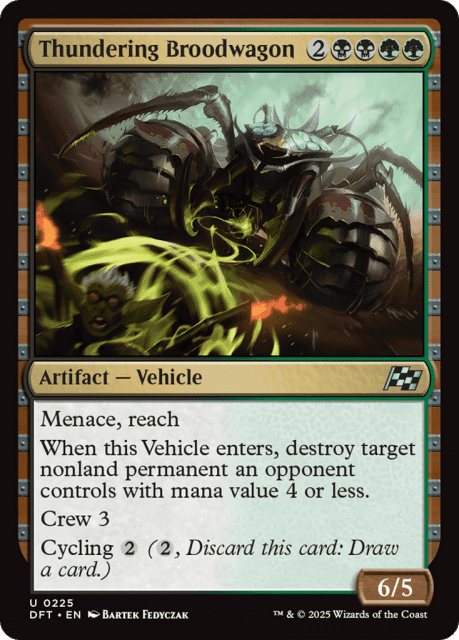Thundering Broodwagon (225) — Aetherdrift