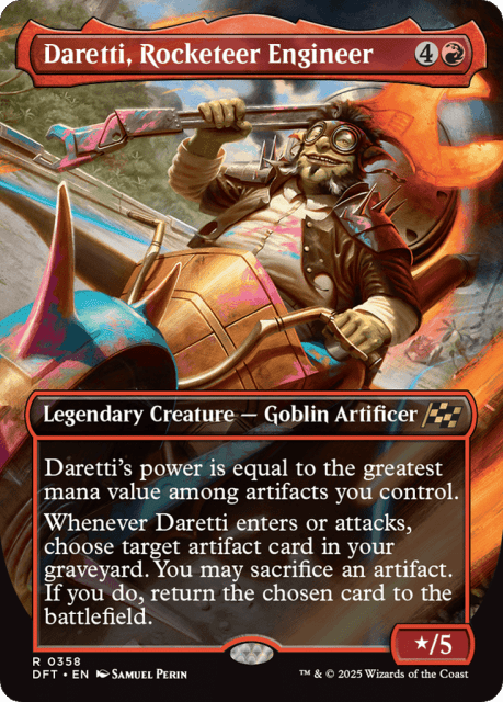 Daretti, Rocketeer Engineer (358) — Aetherdrift
