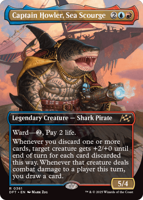 Captain Howler, Sea Scourge (361) — Aetherdrift