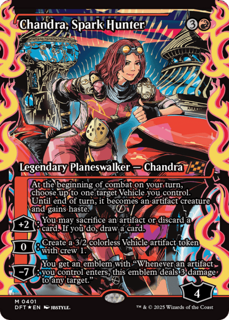 Chandra, Spark Hunter (401) — Aetherdrift