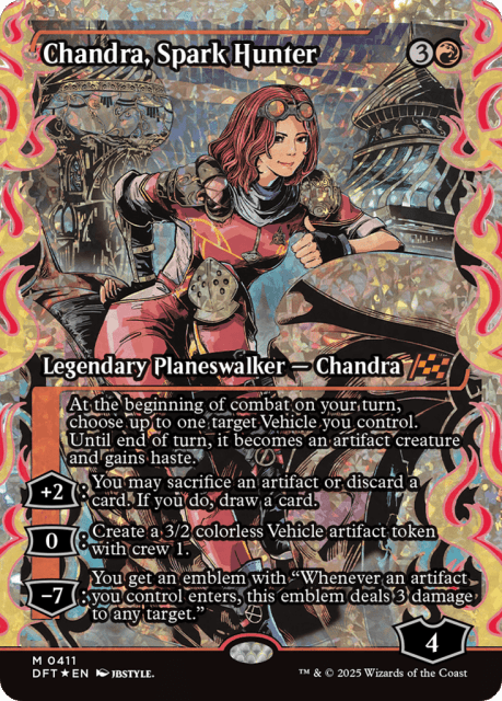Chandra, Spark Hunter (411) — Aetherdrift