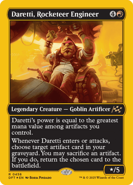 Daretti, Rocketeer Engineer (458) — Aetherdrift