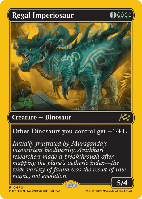Regal Imperiosaur (470) — Aetherdrift