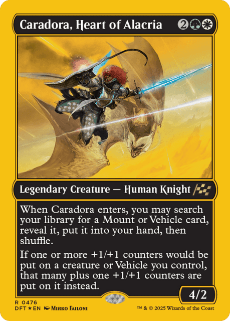 Caradora, Heart of Alacria (476) — Aetherdrift