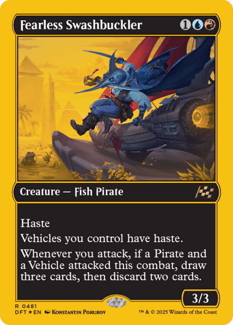 Fearless Swashbuckler (481) — Aetherdrift