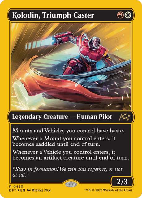 Kolodin, Triumph Caster (483) — Aetherdrift