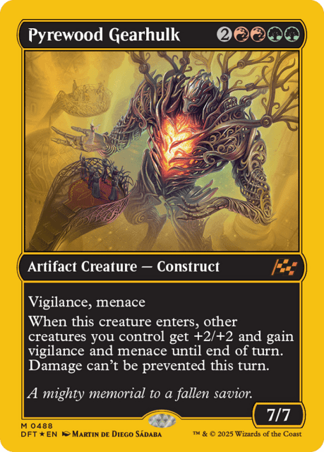 Pyrewood Gearhulk (488) — Aetherdrift